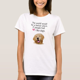 T-shirt Un meilleur monde - chemise de chien