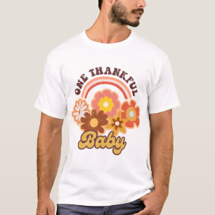 T-shirt Un Merci bébé Citrouille Halloween automne Super