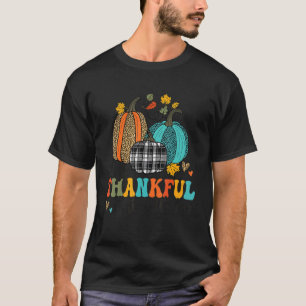 T-shirt Un Merci Citrouilles de poste Thanksgiving F