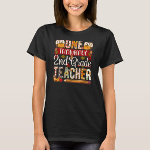 T-shirt Un Merci Enseignant de 2e année Thanksgiving Autom