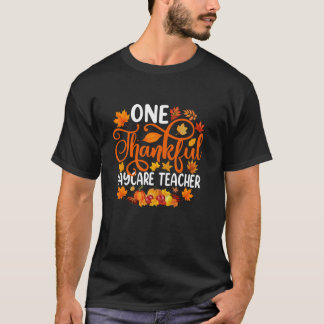 T-shirt Un Merci Enseignant De Garderie Funny Automne Auto