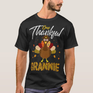 T-shirt Un Merci Grannie Grand-mère Turquie Thanksgiving F