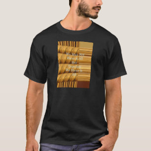 T-shirt Un message inspirant avec la conception africaine