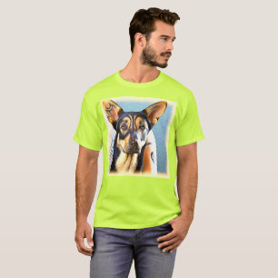 T-shirt "Un mignon chien" jolie photo. Commandez dès maint