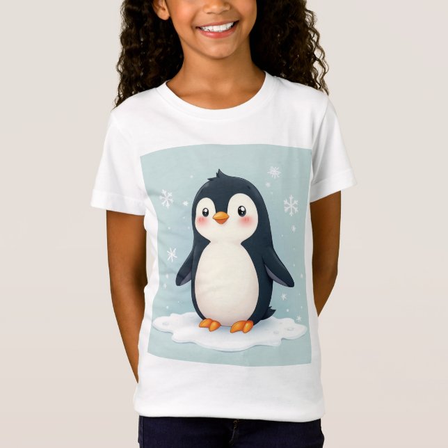 T-Shirt un mignon manchot (Devant)