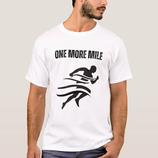 T-shirt Un Mile de Plus (Devant)