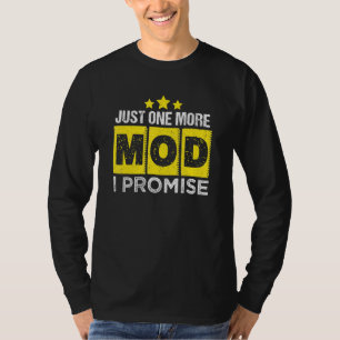 T-shirt Un MOD De Plus Je Promets Vaping De Dire