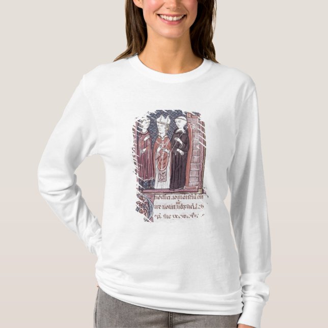 T-shirt Un moine, un évêque et un abbé (Devant)