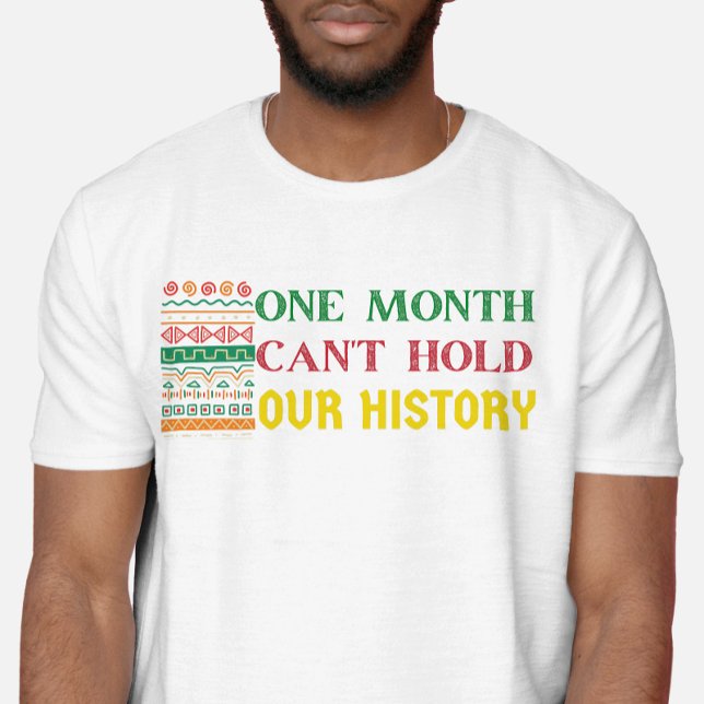 T-shirt un mois d'afrique vintage ne peut pas tenir notre  (Créateur téléchargé)