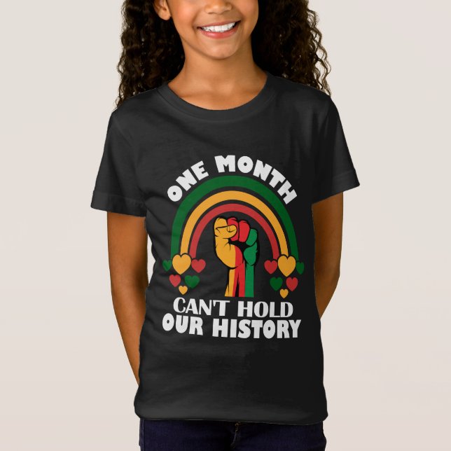 T-Shirt Un mois ne peut pas retenir notre histoire (Devant)