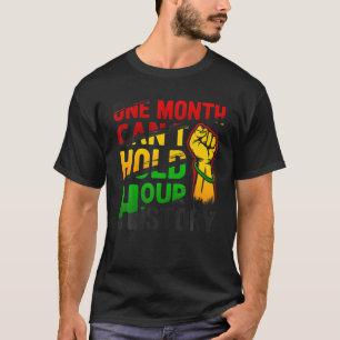 T-shirt Un mois ne peut pas retenir notre histoire