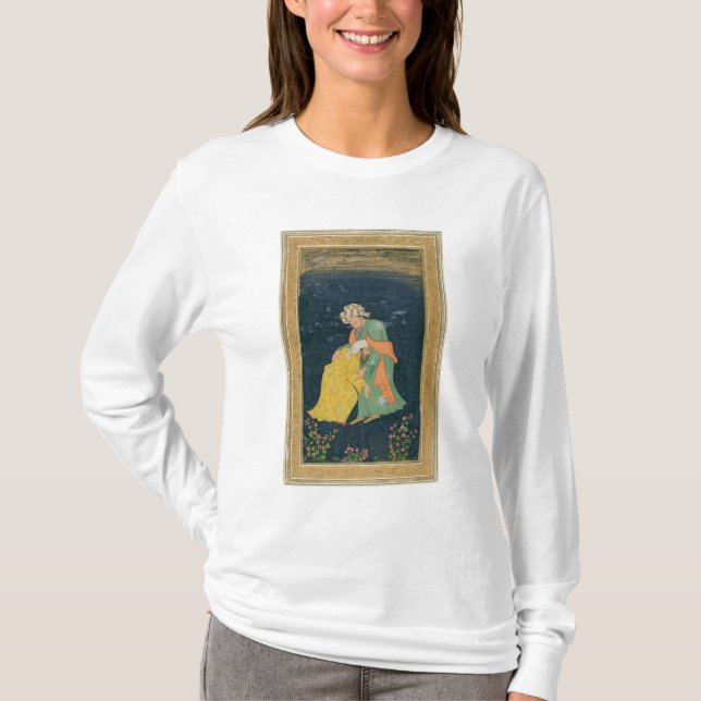 T-shirt Un mollah se prosternant devant un homme dans la (Devant)