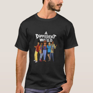 T-shirt Un monde différent Denise Huxtable Funny Graphic M