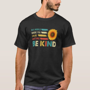 T-shirt Un monde où l'on peut être tout Vintage