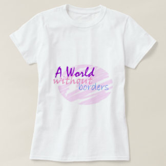 T-shirt Un monde sans frontières