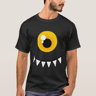 T-shirt Un Monstre Oeil Jaune