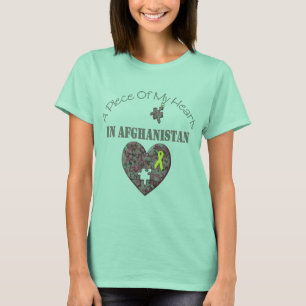 T-shirt Un morceau de mes coeurs en Afghanistan