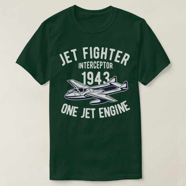 T-SHIRT UN MOTEUR À JET (Design devant)