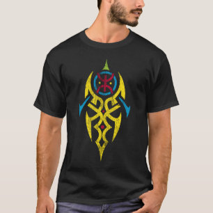 T-shirt Un Motif Amazigh Mixé A La Culture Celtes