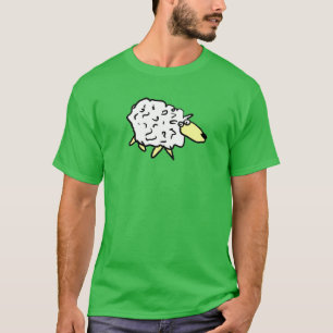 T-shirt Un mouton amusant en forme de dessin animé