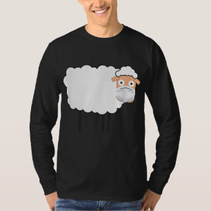 T-shirt Un Mouton Portant Un Masque Don de l'amant du mo