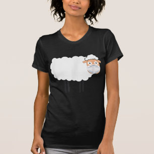 T-shirt Un Mouton Portant Un Masque Don de l'amant du mo