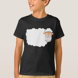 T-shirt Un Mouton Portant Un Masque Don de l'amant du mo