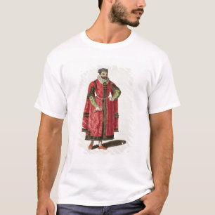 T-shirt Un négociant riche de Londres en 1588 (gravure)