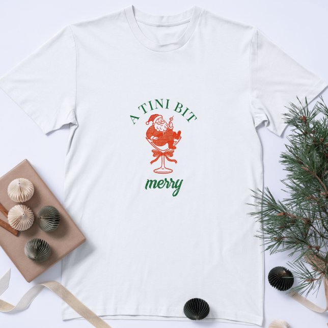 T-shirt Un Noël un peu joyeux Père Noël (Créateur téléchargé)