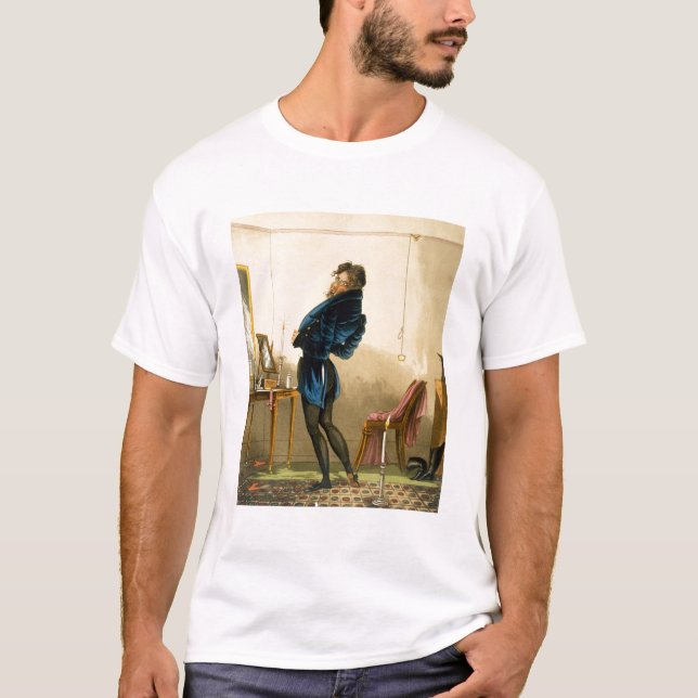 T-shirt Un nouveau manteau (litho de couleur) (Devant)