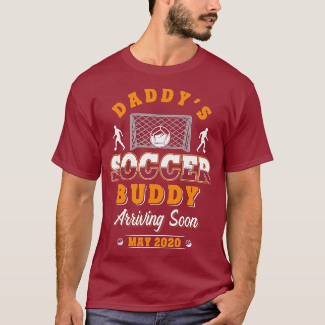 T-shirt Un nouveau papa pour mai 2020 (Devant)