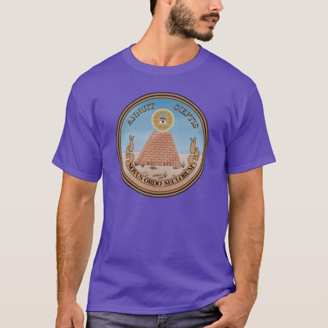 T-shirt Un nouvel ordre des siècles (Devant)