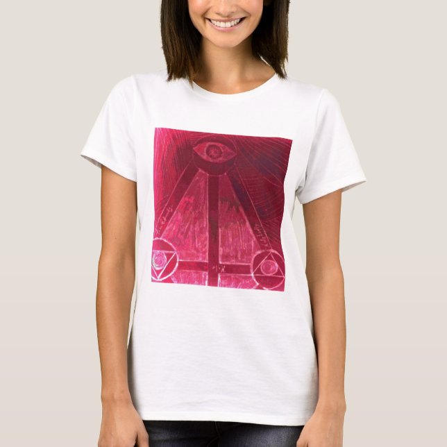 T-shirt un oeil vous observant (Devant)