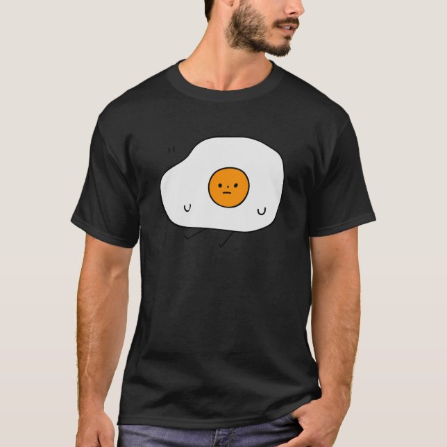 T-shirt Un œuf drôle (Devant)