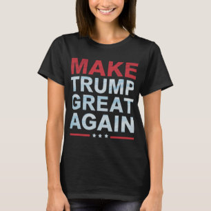 T-shirt Un officiel qui redonne à Trump sa grandeur
