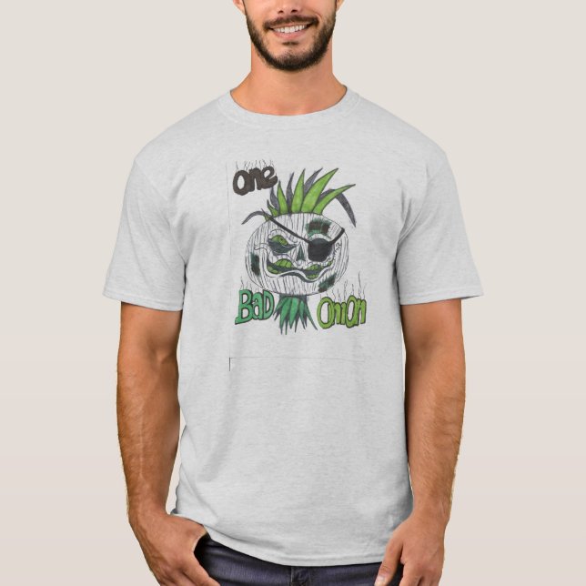 T-shirt Un oignon gâté (Devant)