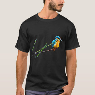 T-shirt Un oiseau du genre Martin-pêcheur (nom scientifiqu