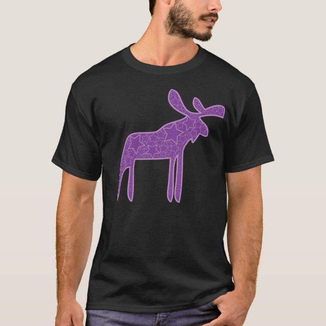 T-shirt Un orignal galactique (Devant)