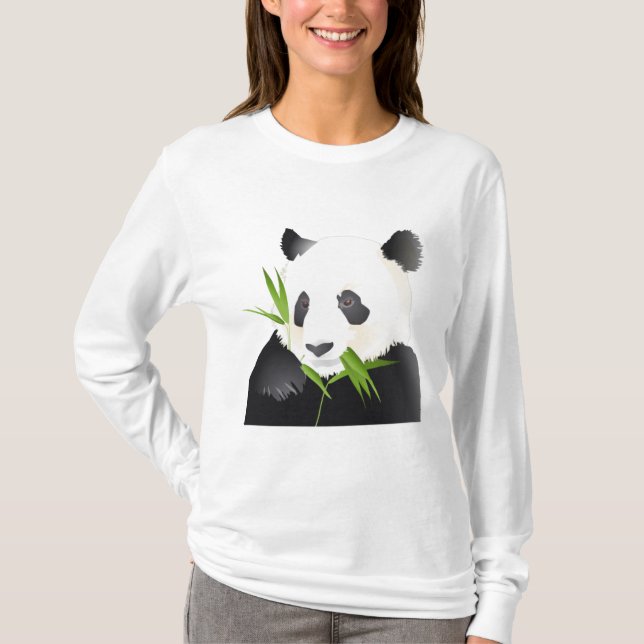 T-shirt Un ours panda (Devant)