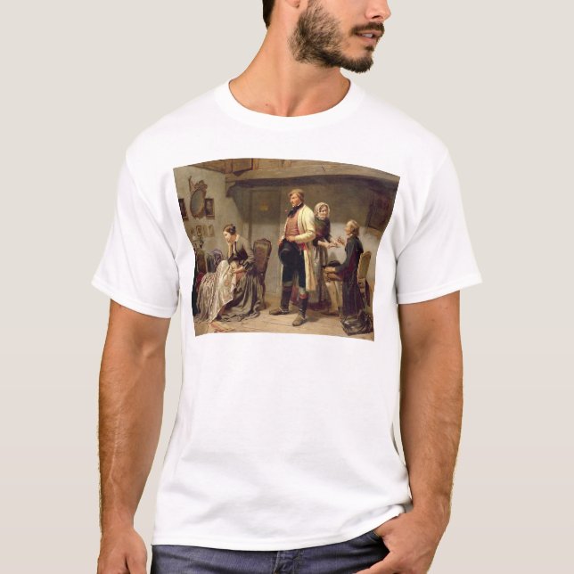 T-shirt Un pain grillé aux couples engagés (Devant)