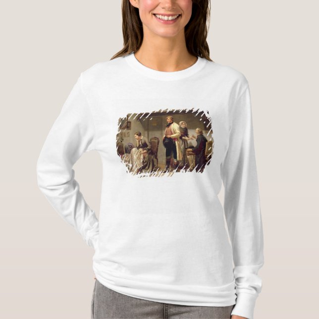 T-shirt Un pain grillé aux couples engagés (Devant)