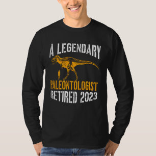 T-shirt Un paléontologue légendaire à la retraite 2023 Ret