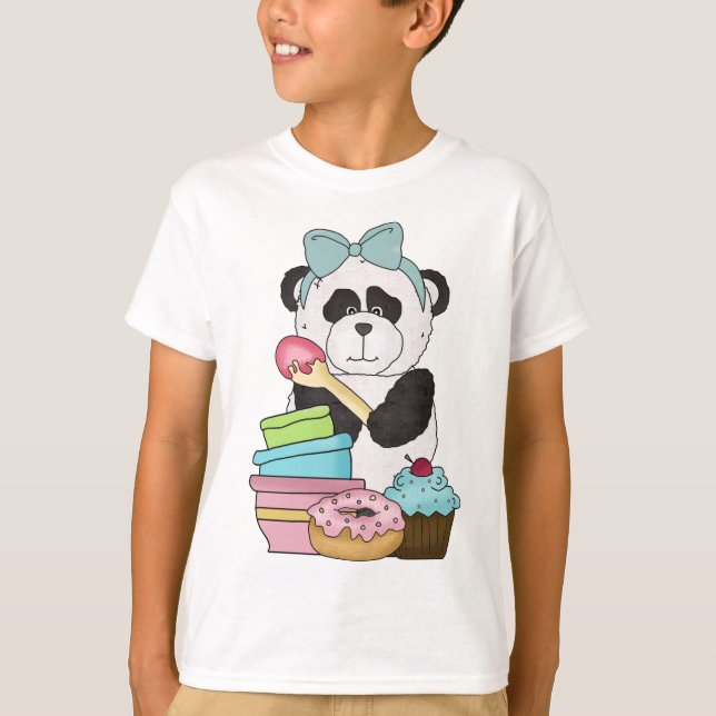 T-shirt Un Panda Bears Sweet Traitements (Devant)