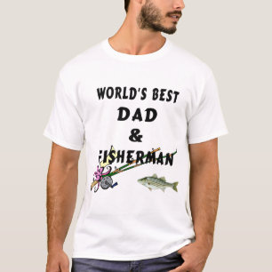 T-shirt Un papa et une pêche