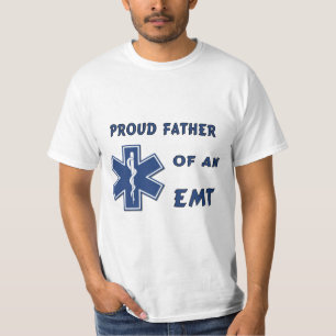 T-shirt Un papa fier d'un EMT