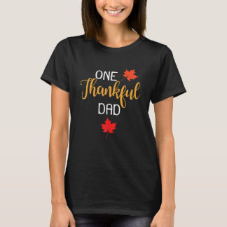 T-shirt Un papa reconnaissant jour de Thanksgiving tenue d