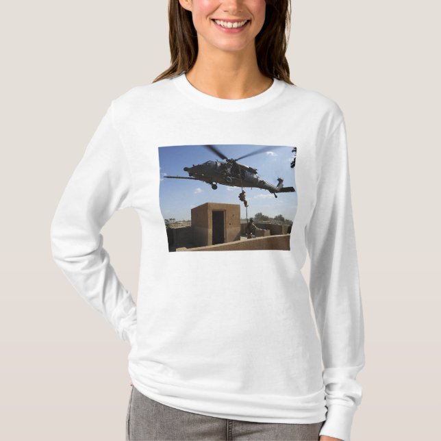 T-shirt Un parachutisme de l'armée de l'air américaine (Devant)