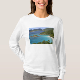 T-shirt Un paysage de Caneel Bay depuis une route à St. Jo