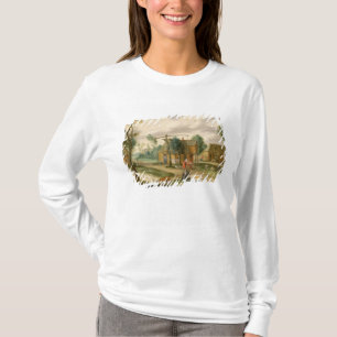 T-shirt Un paysage de village