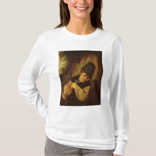 T-shirt Un paysan tenant une cruche et un tuyau, c.1650-55